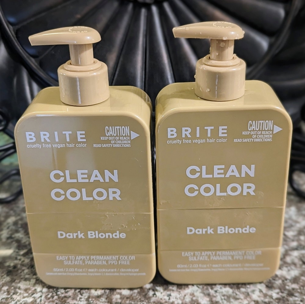 Brite Clean Color Dark Blonde Vegan Hair Color